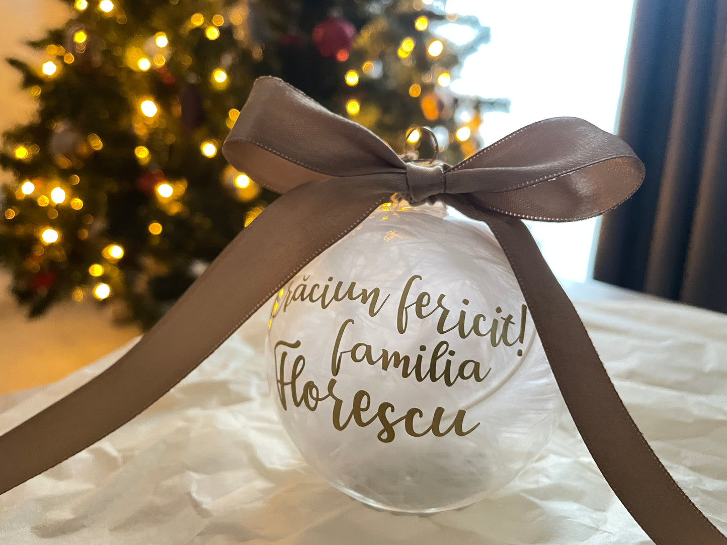 Glob din sticlă - Urare