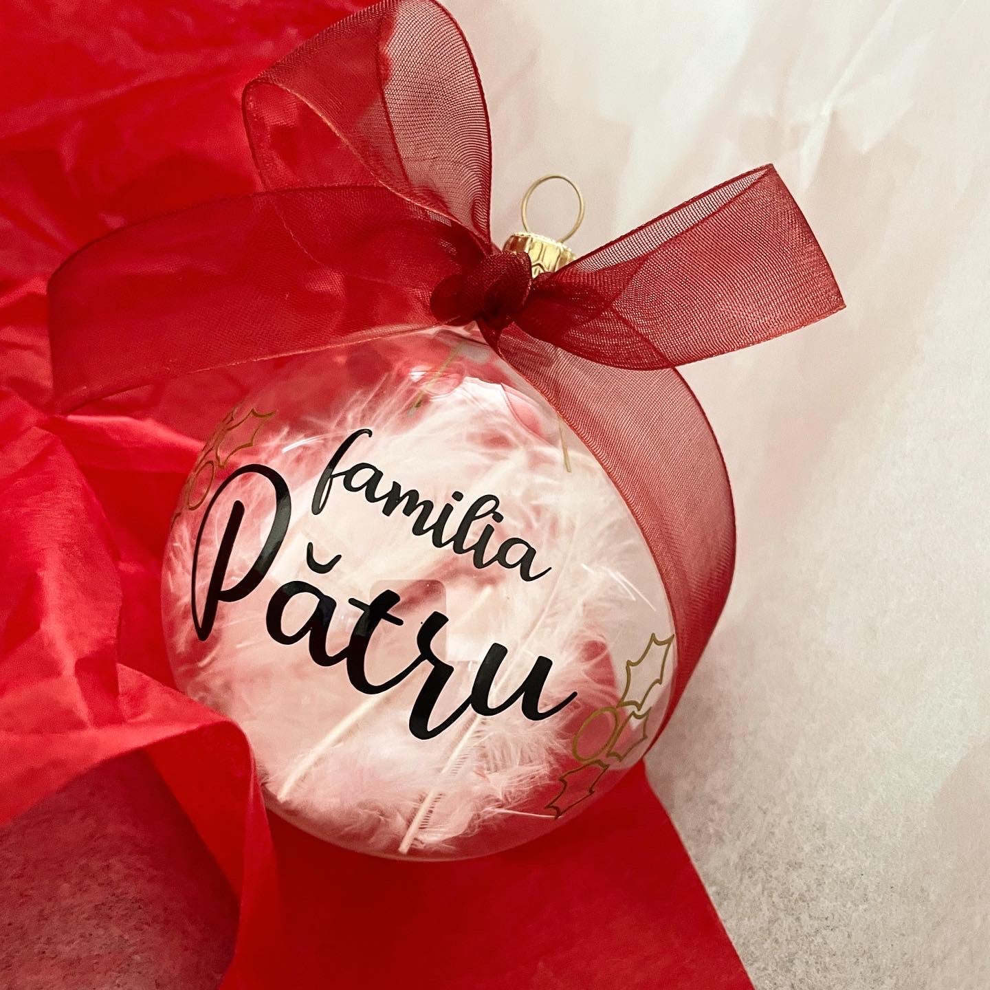 Glob din sticlă - Familia