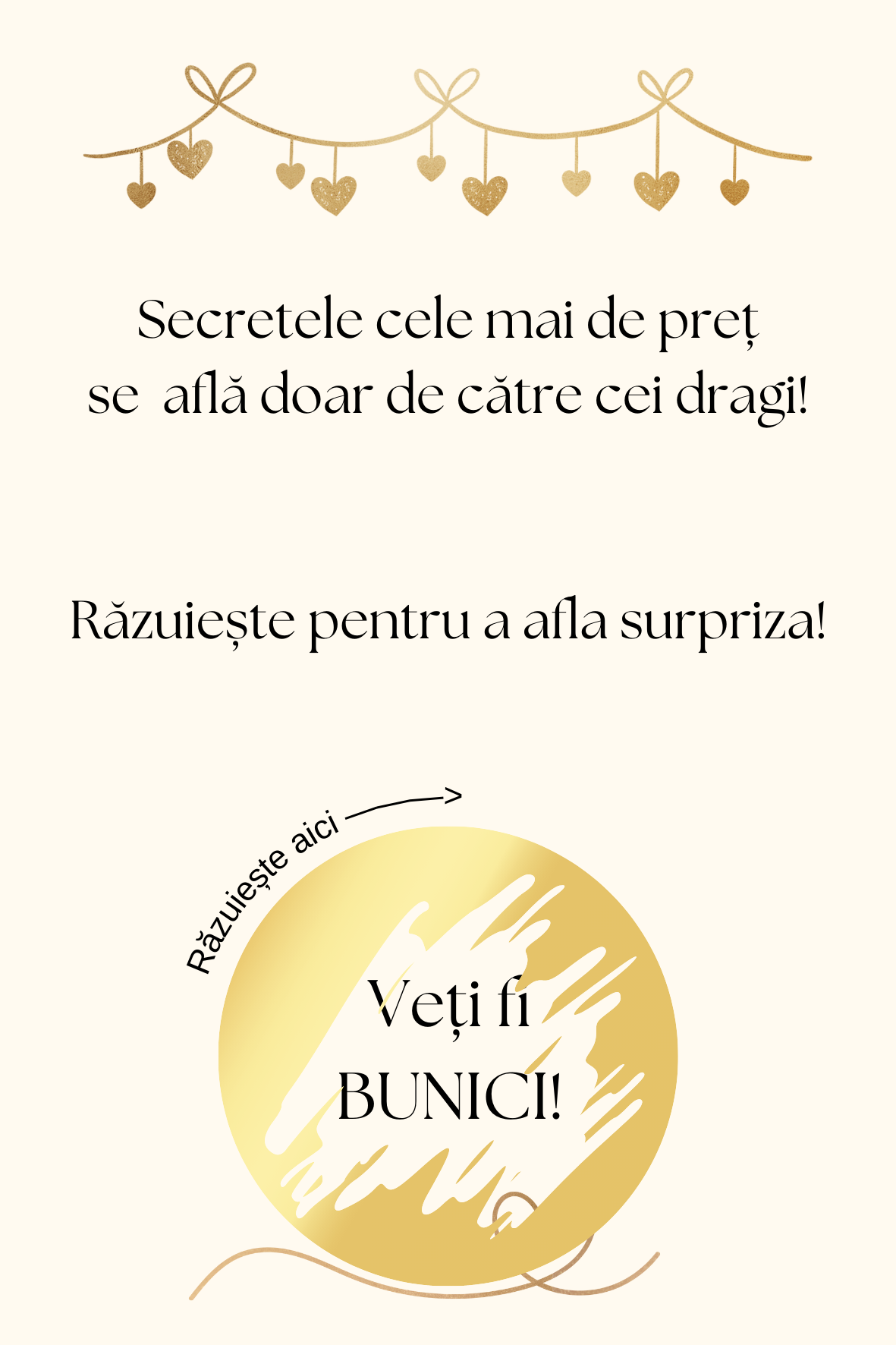 Card răzuibil - Vești bune