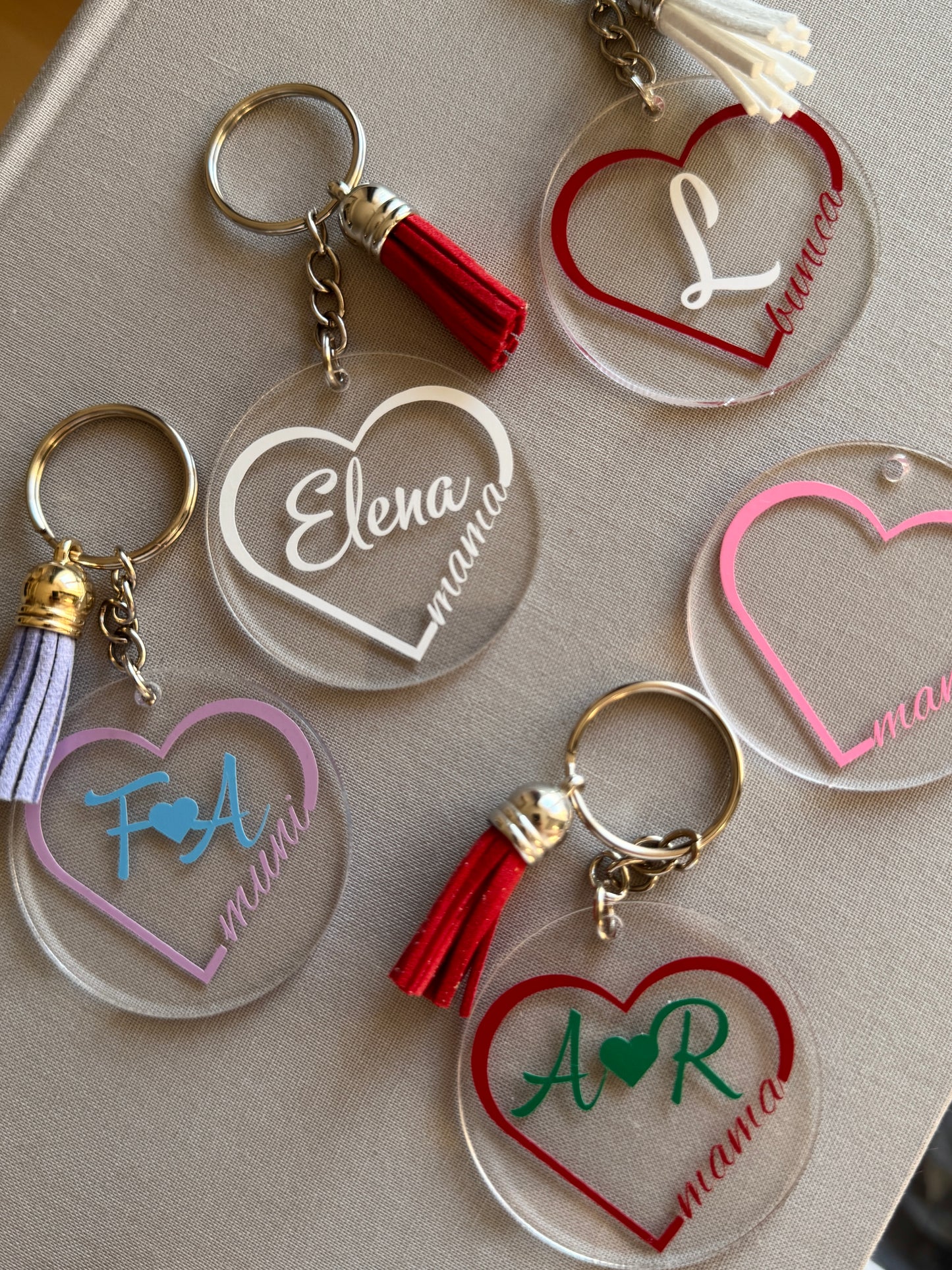 Breloc personalizat - diverse culori