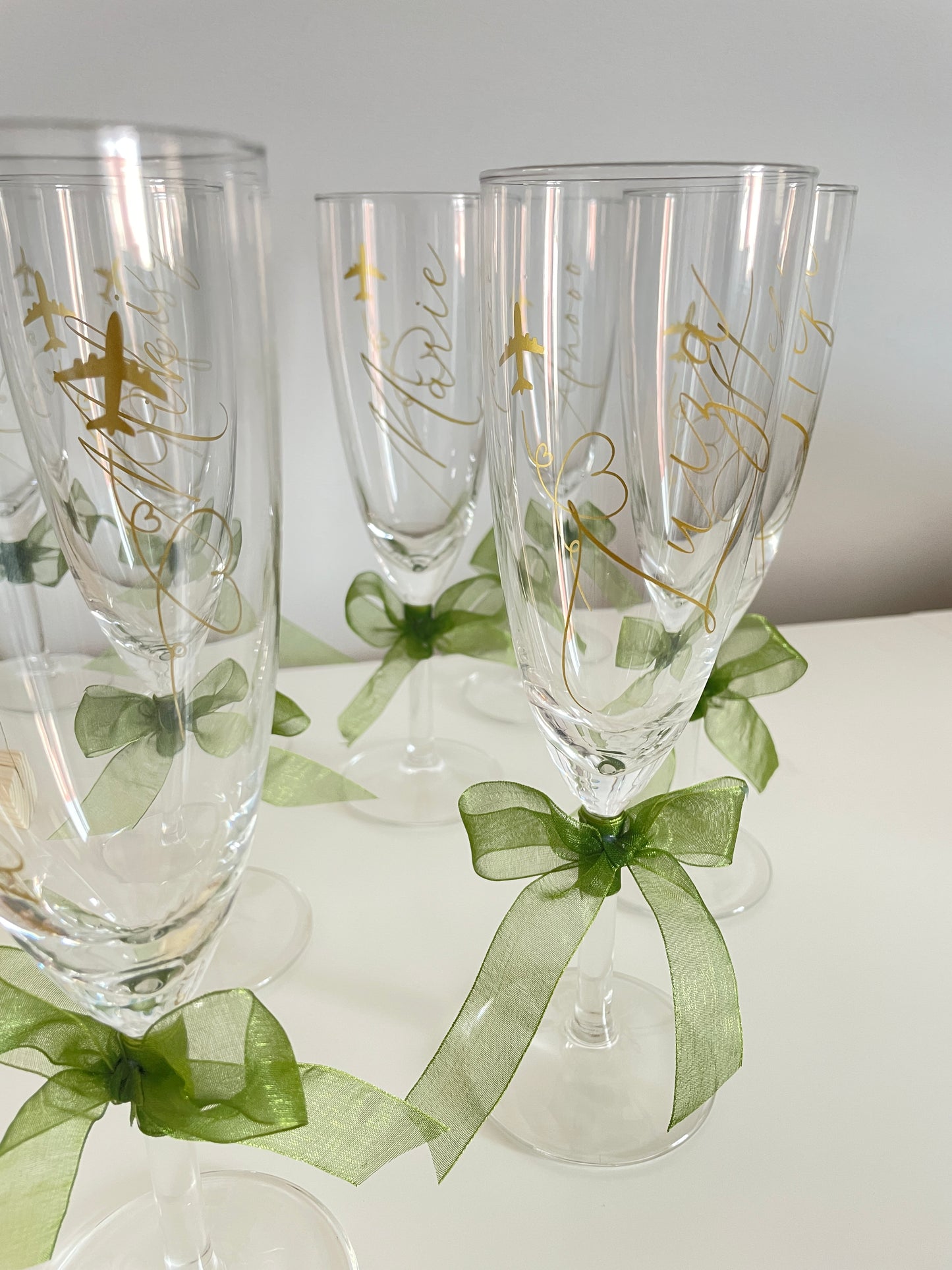 Set 2 pahare personalizate - Avion