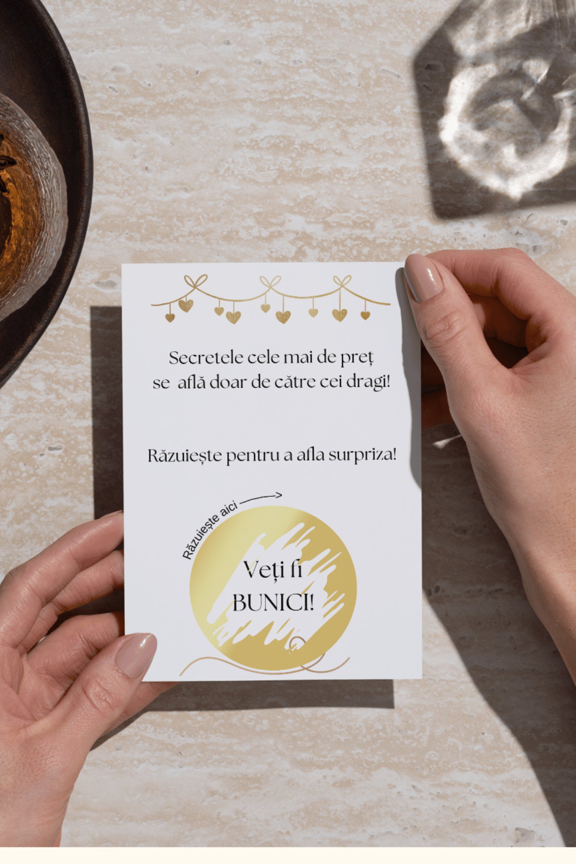 Card răzuibil - Vești bune