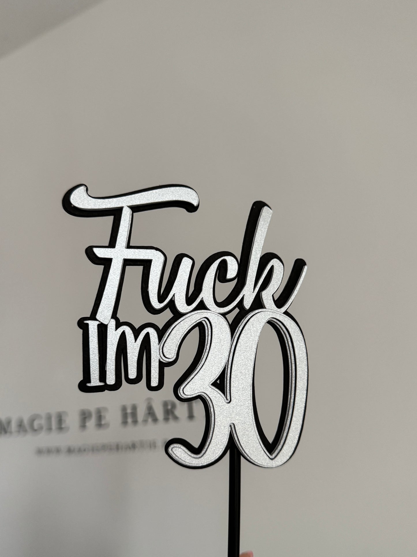 Topper tort - “Fuck I’m 30”