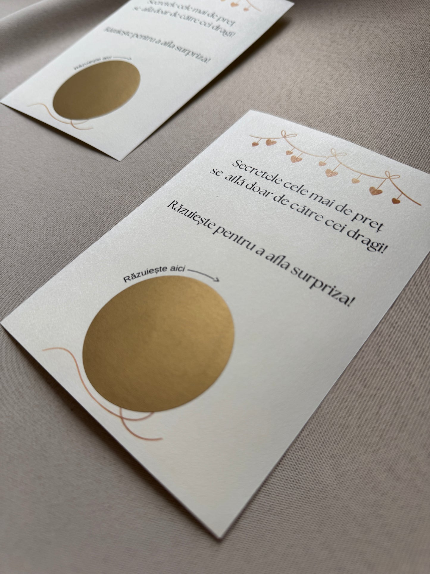 Card răzuibil - Vești bune