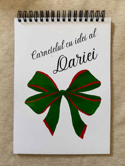 Carnețelul cu idei - Fundă