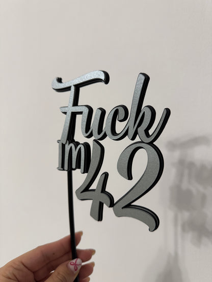 Topper tort - “Fuck I’m 30”