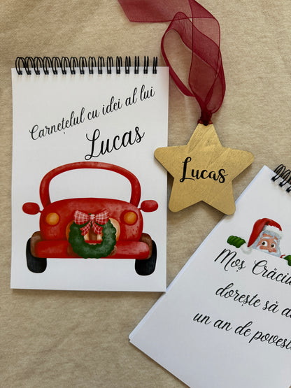 Carnețelul cu idei - Mașinuțe de Crăciun