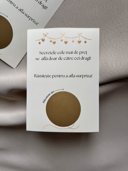Card răzuibil - Vești bune