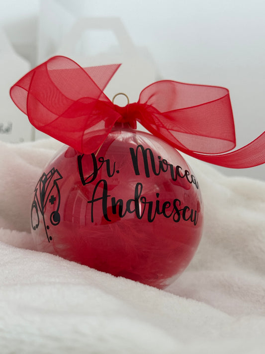 Glob din sticlă - Cadru medical