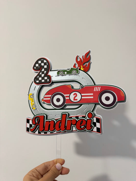 Topper tort 3D - Masini